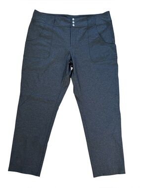 JOFIT Gray Golf Athletic Athleisure Ankle Straight Leg Pants Size 12